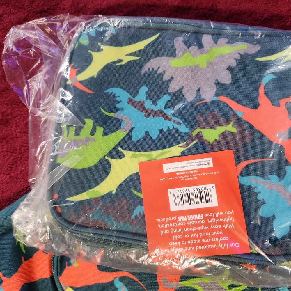 Multicolor Dinosaur Backpack - Picture 2 of 9